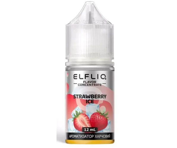Рідина ELFLIQ Strawberry Ice 30 мл (Полуниця) укр.версія