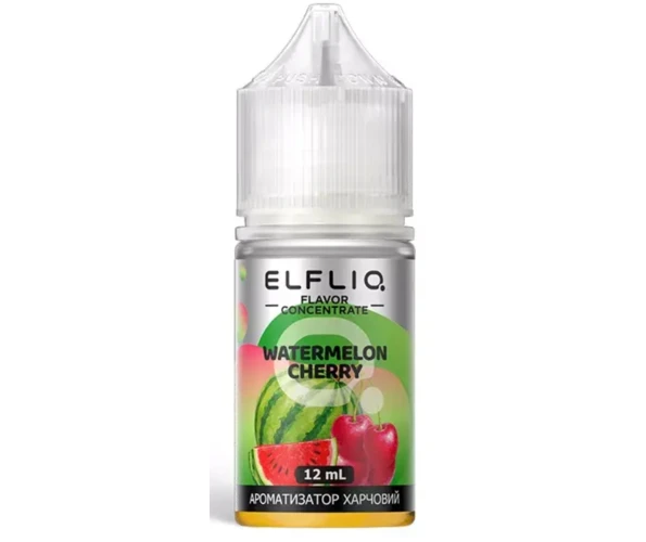 Рідина ELFLIQ Watermelon Cherry 30 мл (Кавун + Вишня) укр.версія