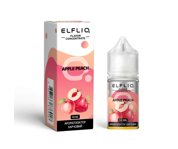 Жидкость ELFLIQ Apple Peach 30 мл (Яблоко с персиком) Укр.версия - Фото 2
