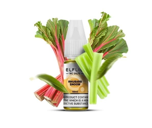 Жидкость солевая ELFLIQ Rhubarb Snow 10 мл 50 мг (Ванильное мороженое)