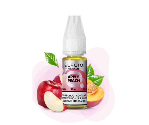 Жидкость солевая ELFLIQ Apple Peach 10 мл 5% 20 мг