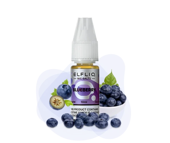Жидкость солевая ELFLIQ Blueberry 10 мл 5% 20 мг