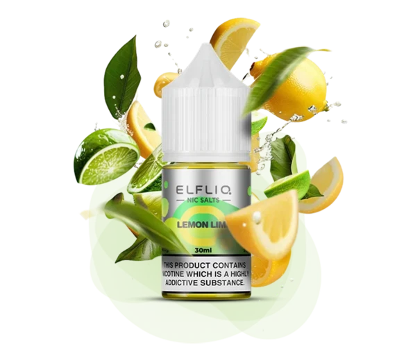 Жидкость солевая ELFLIQ Lemon Lime 30 мл 50 мг (Лимон + лайм)