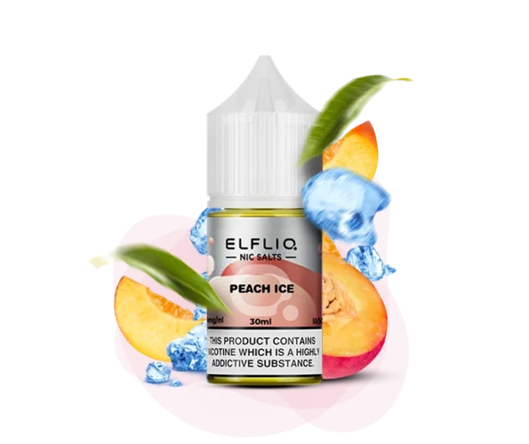 Жидкость солевая ELFLIQ Peach 30 мл 50 мг (Персик)