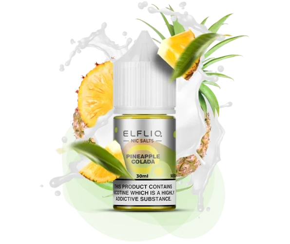 Жидкость солевая ELFLIQ Pineapple Colada 30 мл 50 мг (Ананас+ кокос)
