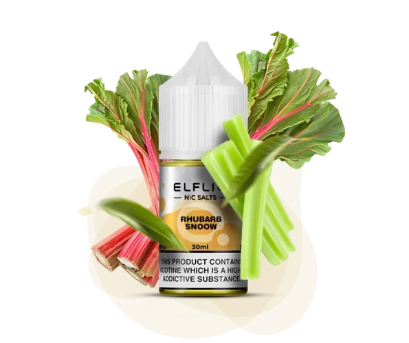 Жидкость солевая ELFLIQ Rhubarb Snow 30 мл 50 мг (Ванильное мороженое)
