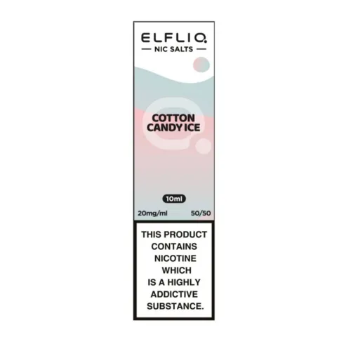 Жидкость солевая ELFLIQ Cotton Candy Ice 10 мл 5% 20 мг - Фото 4
