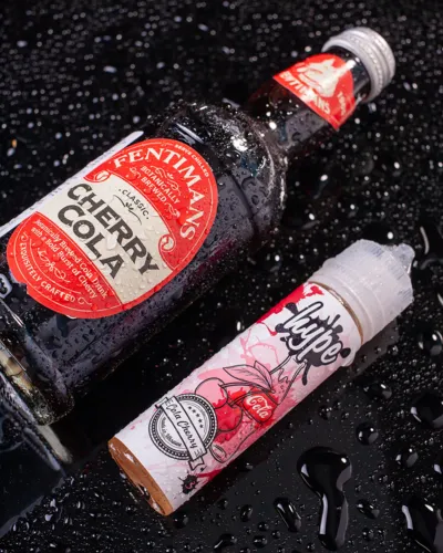 Солевая жидкость Hype Organic Cola Cherry 60 мл (Вишневая кола) - Фото 4