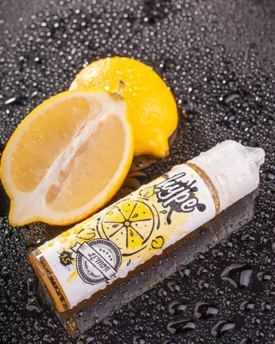 Солевая жидкость Hype Organic Lemon 60 мл - Фото 4