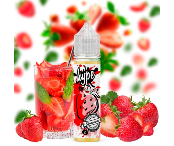 Солевая жидкость Hype Organic Strawberry 60 мл