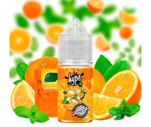 Жидкость солевая Hype Salt Orange Ball 30 мл (Апельсин)