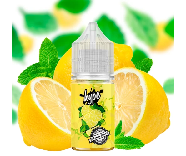 Сольова рідина Hype Salt Lemon Mint 30 мл (Лимон із м'ятою)