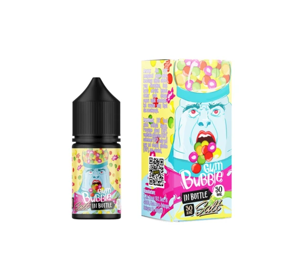 Жидкость солевая In Bottle Salt Bubble Gum 30 мл (Жвательная резинка)