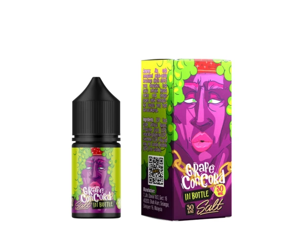Жидкость солевая In Bottle Salt Grape concord 30 мл (Виноградный конкорд)