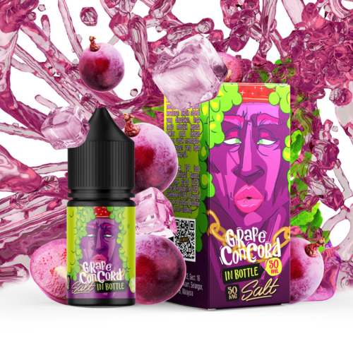 Жидкость солевая In Bottle Salt Grape concord 30 мл (Виноградный конкорд) - Фото 2