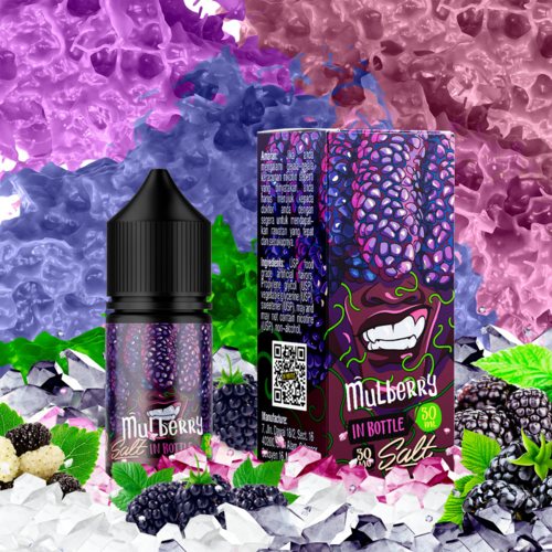 Жидкость солевая In Bottle Salt Mulberry 30 мл (Шелковица) - Фото 2