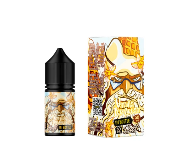 Жидкость солевая In Bottle Salt Vanilla Ice Cream 30 мл (Ванильное мороженое)