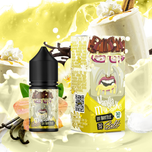 Жидкость солевая In Bottle Salt Vanilla Milksake 30 мл (Ванильный милкшейк) - Фото 2