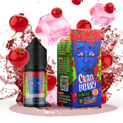 Сольова рідина In Bottle Salt Cranberry 30 мл (Журавлина) - Фото 2