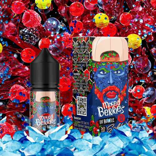 Сольова рідина In Bottle Salt Mixed Berries 30 мл (Ягідний мікс) - Фото 2