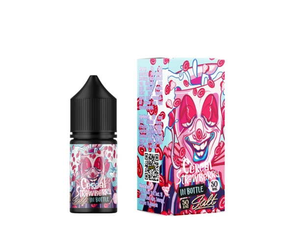 Сольова рідина In Bottle Salt Cereal Strawberry 30 мл (Полуничні пластівці)