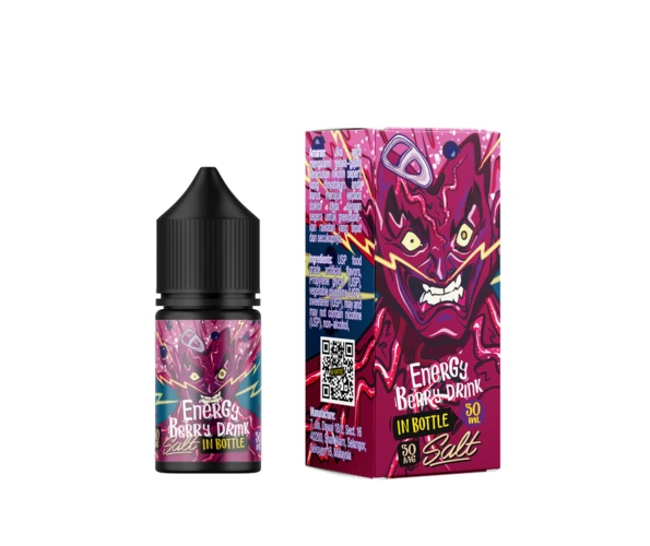Сольова рідина In Bottle Salt Energy Berry Drink 30 мл (Ягідний енергетичний напій)