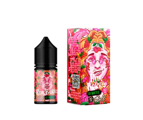 Сольова рідина In Bottle Salt Pink Berry 30 мл (Рожеві ягоди)