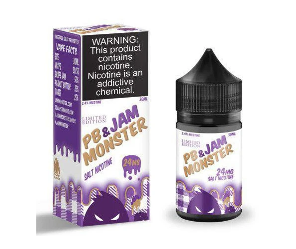Жидкость солевая Jam Monster Salt PB LE 30 мл