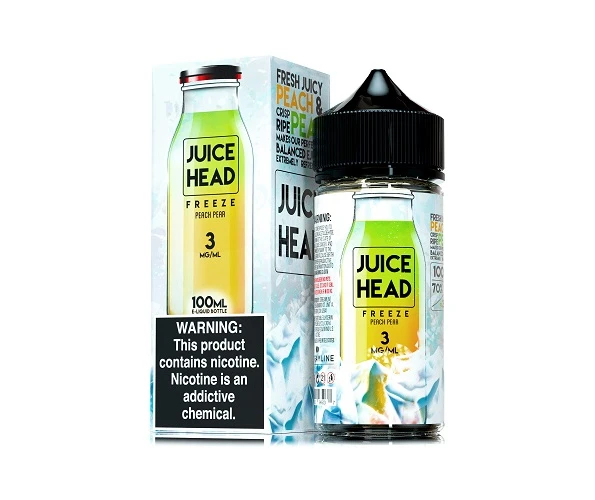 Сольова рідина Juice Head FREEZE Peach Pear 100 мл
