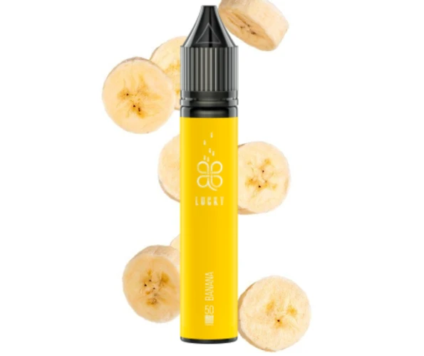 Жидкость солевая LUCKY Banana ice (Ледяной Банан) 50мг 30мл - Фото 2