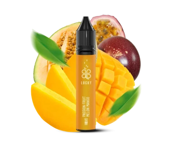 Жидкость солевая LUCKY Passion Fruit Melon Mango (Маракуйя + Диня + Манго) 50мг 30мл