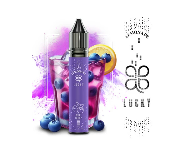 Жидкость солевая LUCKY Blueberry lemonade (Черничный Лимонад) 50мг 30мл