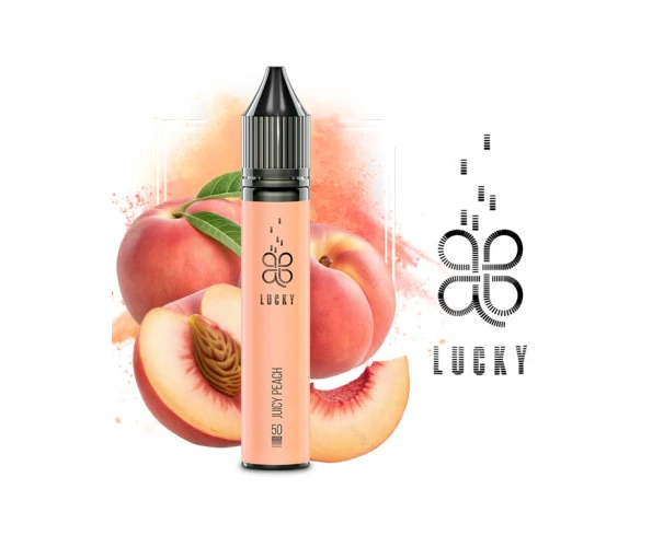 Жидкость солевая LUCKY Juicy Peach (Сочный Персик) 50мг 30мл