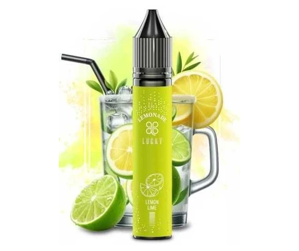 Жидкость солевая LUCKY Lemon Lime lemonade (Лимонный Лимонад с Лаймом) 50мг 30мл