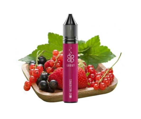 Сольова рідина LUCKY Wild Berries (Лісові Ягоди) 50мг 30мл - Фото 2