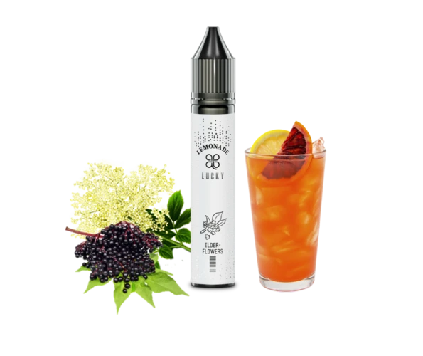 Жидкость солевая LUCKY Elderberry lemonade (Лимонад из Бузины) 50мг 30мл - Фото 2