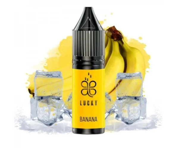 Жидкость солевая LUCKY Banana ice (Ледяной Банан) 50мг 30мл