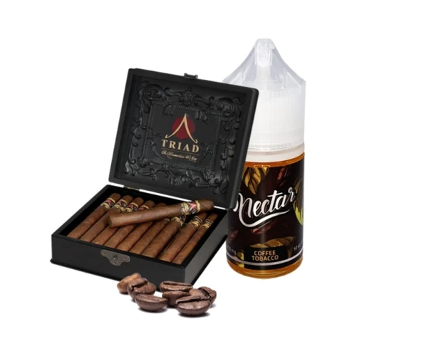 Жидкость солевая Nectar Coffee Tobacco 30 мл (Кофе + Табак)