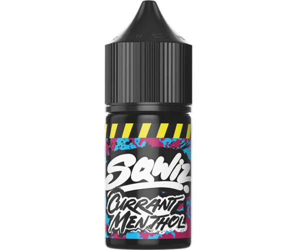 Жидкость солевая Sqwiz Currant Menthol 50 мг 30 мл (Смородина + Ментол)