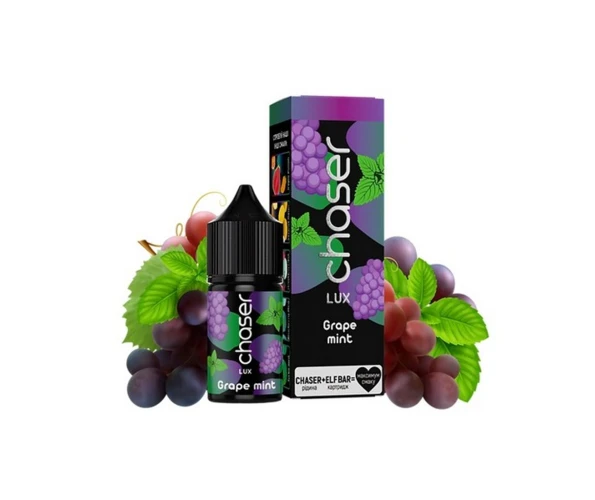 Жидкость солевая Chaser LUX Grape Mint 30 мл (Виноград с мятой)