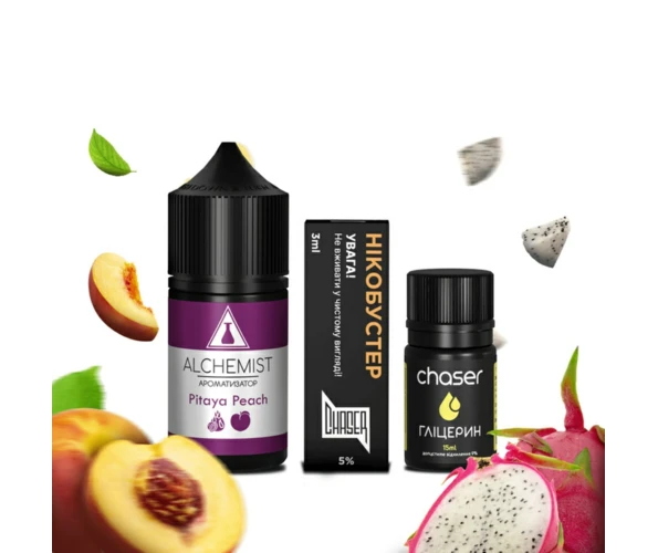Набор Alchemist Pitaya Peach 30 мл (Питайя + персик), самозамес