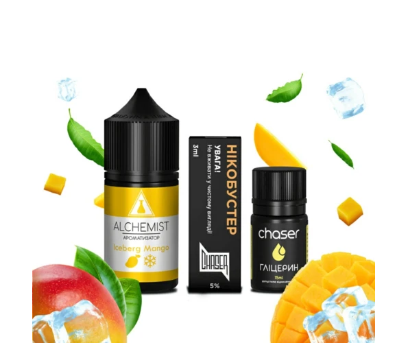Набор Alchemist Iceberg Mango 30 мл (Манго), самозамес