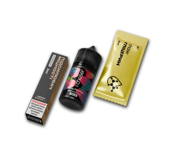Набір Chaser Lux Berry Needles 30 мл (Лісові ягоди + Хвоя), самозаміс