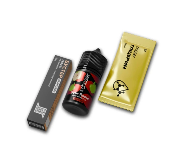Набор Chaser Lux Sour Apple 30 мл, самозамес