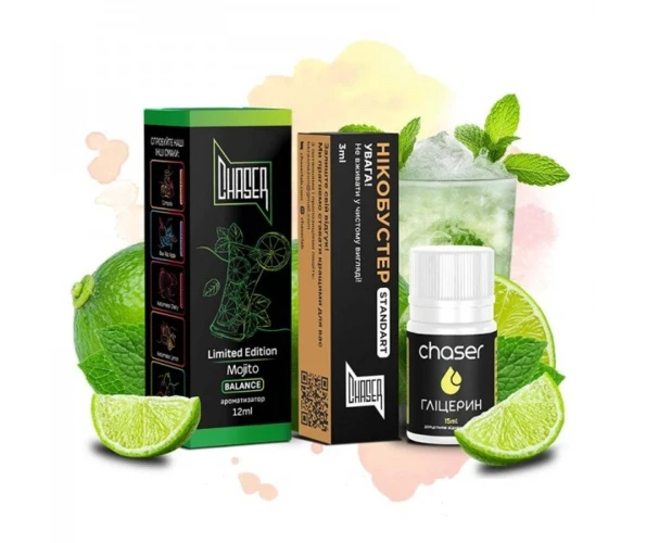 Набор Chaser Black Mojito 30 мл (Мохито), самозамес