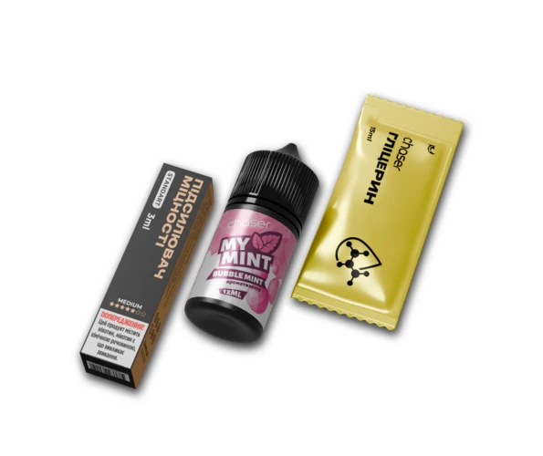 Набор Chaser My Mint Bubble Mint 30 мл (Мятая жвачка), самозамес