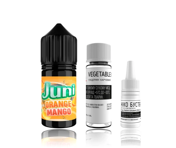 Набор JUNI Orange Mango (Апельсин Манго) 30мл самозамес