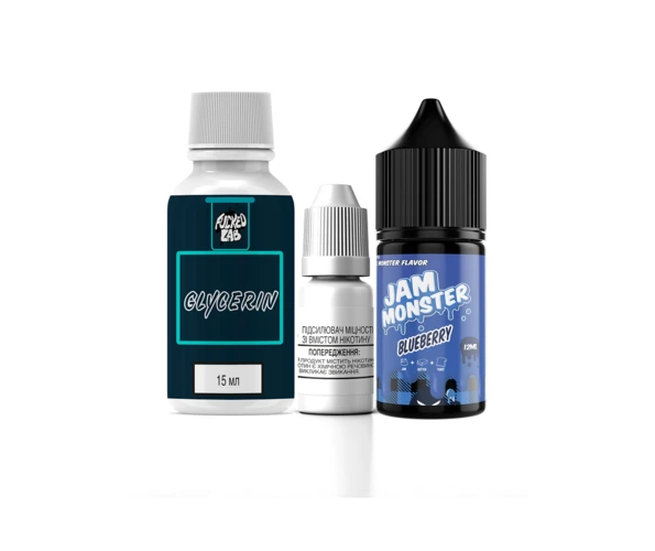 Набір Jam Monster Blueberry 30 мл (Чорниця), самозаміс