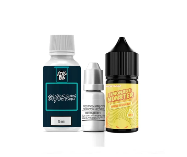 Набор Jam Monster Lemonade Mango Lemonade 30 мл (манговый лимонад), самозамес