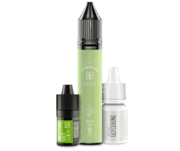 Набор LUCKY Green tea lemonade 30 мл (Зеленый чай), самозамес